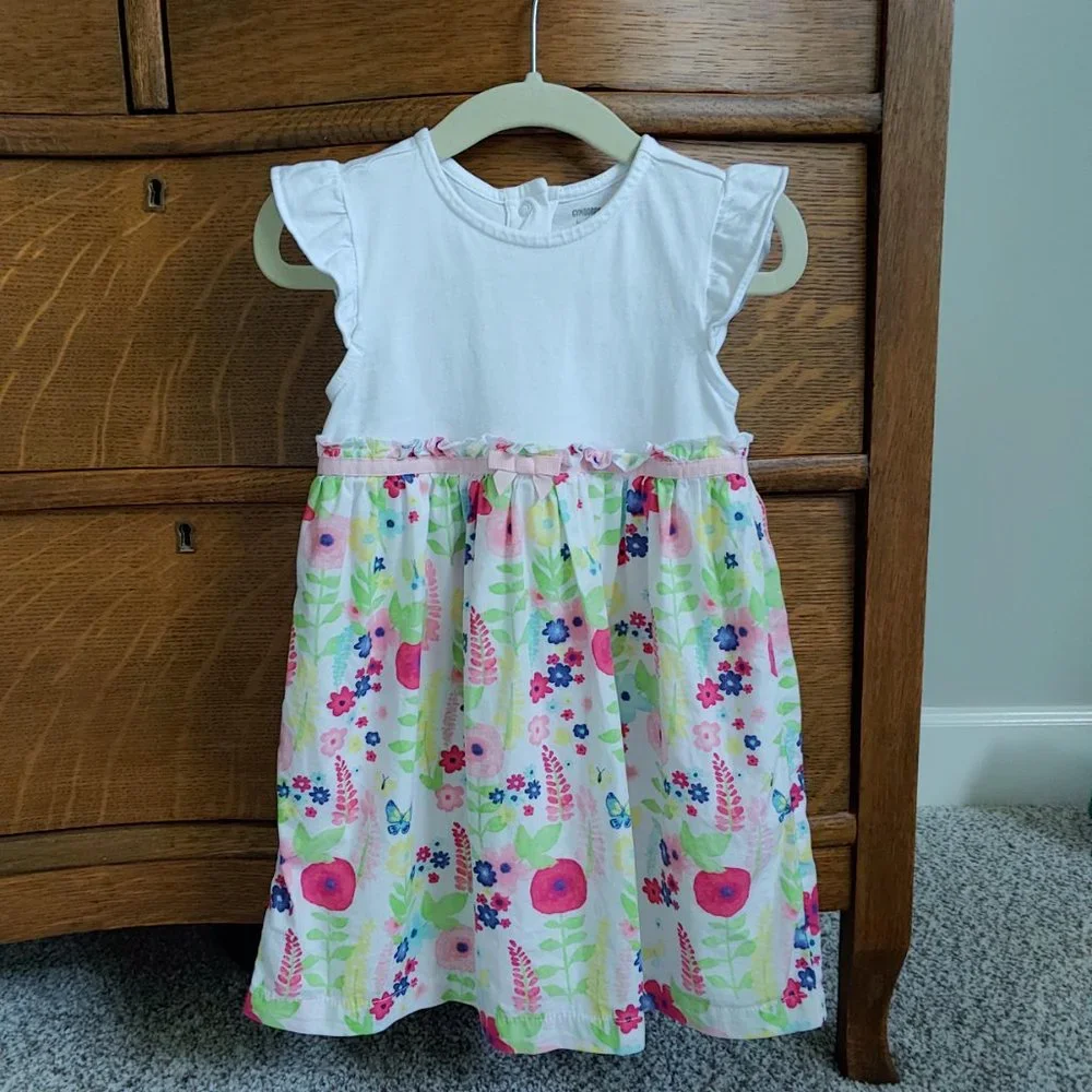 Gymboree floral dress 18-24m